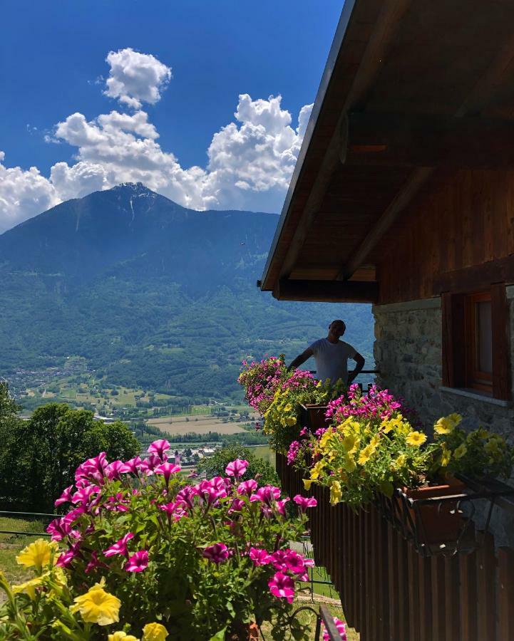 Agriturismo Cavria Castione Andevenno Luaran gambar